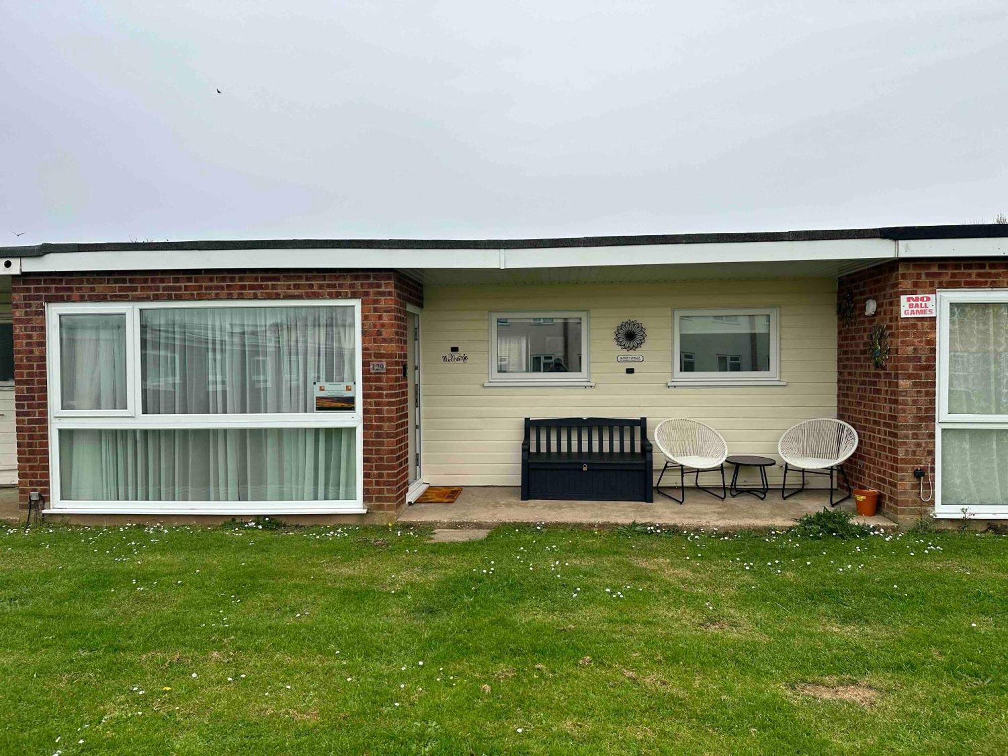 129 Sunset Chalet Hemsby Exterior foto