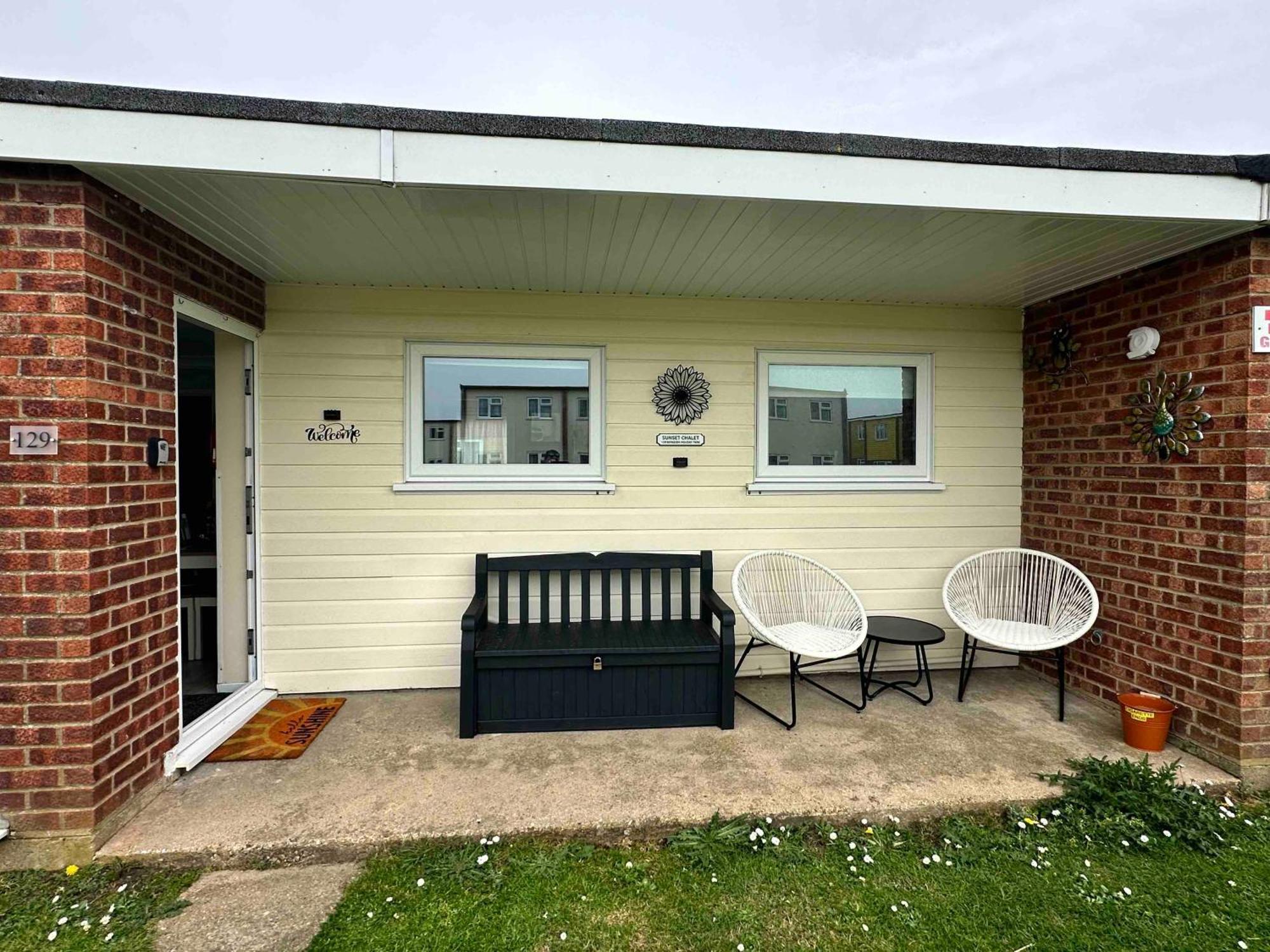 129 Sunset Chalet Hemsby Exterior foto